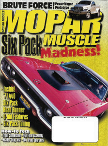 MOPAR MUSCLE 1999 MAY -  INDY PACERS, 440's